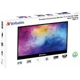 Verbatim 49593 Monitor PC 43,9 cm (17.3") 1920 x 1080 Pixel Full HD LCD Touch screen Nero, Monitor LED Nero, 43,9 cm (17.3"), 1920 x 1080 Pixel, Full HD, LCD, 6 ms, Nero