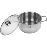 WMF 07.3021.6040 teglia da forno 3 L Rotondo Acciaio inossidabile Pirofila casseruola, Pentola accaio, Pirofila casseruola, Rotondo, Acciaio inossidabile, Ceramica, Gas, Induzione, Acciaio inossidabile, 3 L