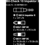 Wera Bit-Check 10 Impaktor 3 
