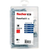 fischer Meisterbox PowerFast II testa tonda VG TX, Set di viti 