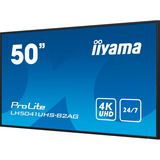 iiyama LH5041UHS-B2AG, Public Display nero lucido