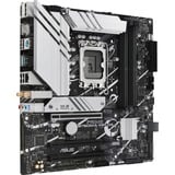 ASUS PRIME B760M-A WIFI D4 Intel B760 LGA 1700 micro ATX, Scheda madre Nero/Argento, Intel, LGA 1700, Intel® Celeron®, Intel® Core™ i3, Intel® Core™ i5, Intel® Core™ i7, Intel® Core™ i9,..., LGA 1700, DDR4-SDRAM, 128 GB