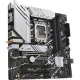 ASUS PRIME B760M-A WIFI D4 Intel B760 LGA 1700 micro ATX, Scheda madre Nero/Argento, Intel, LGA 1700, Intel® Celeron®, Intel® Core™ i3, Intel® Core™ i5, Intel® Core™ i7, Intel® Core™ i9,..., LGA 1700, DDR4-SDRAM, 128 GB