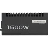 ASUS Pro WS 1600W Platinum, Alimentatore PC Nero
