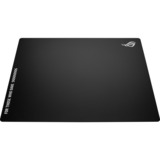 ASUS ROG Moonstone Ace L Tappetino per mouse per gioco da computer Nero, Gioco mouse pad Nero, Nero, Fantasia, Silicone, Vetro temperato, Barra appoggiaferro antiscivolo, Tappetino per mouse per gioco da computer