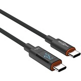 Ansmann Cavo USB 2.0, connettore USB-C > connettore USB-C antracite