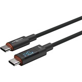 Ansmann Cavo USB 2.0, connettore USB-C > connettore USB-C antracite