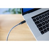 Ansmann Cavo USB 2.0, connettore USB-C > connettore USB-C antracite