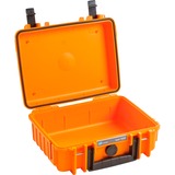 B&W 1000/O/SI cassetta per attrezzi Arancione Polipropilene (PP) arancione , Arancione, Polipropilene (PP), Antipolvere, Resistente all’acqua, 248,92 x 175,26 x 93,98 mm, 269,2 mm, 215,9 mm