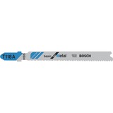 Bosch 2 608 631 964 lama per sega a gattuccio, sega a traforo e sega universale Lama per seghetto alternativo High-Speed Steel (HSS) 100 pz Lama per seghetto alternativo, High-Speed Steel (HSS), 9,2 cm, 100 pz