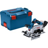 Bosch GKS 18V-57-2 L PROFESSIONAL 16,5 cm Nero, Blu, Argento 5000 Giri/min, Sega circolare blu/Nero, Legno, Nero, Blu, Argento, Senza spazzola, 16,5 cm, 5000 Giri/min, 5,7 cm