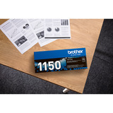 Brother TN-1150 cartuccia toner 1 pz Originale Nero 1000 pagine, Nero, 1 pz