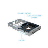 Chieftec BE-10W-300, Alloggiamento desktop bianco