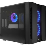 Chieftec Chieftronic M2 Cubo Nero Nero, Cubo, PC, Nero, micro ATX, Mini-ITX, SPCC, Vetro temperato, Giocare