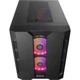 Chieftec Chieftronic M2 Cubo Nero Nero, Cubo, PC, Nero, micro ATX, Mini-ITX, SPCC, Vetro temperato, Giocare