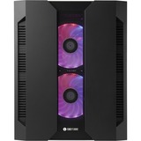 Chieftec Chieftronic M2 Cubo Nero Nero, Cubo, PC, Nero, micro ATX, Mini-ITX, SPCC, Vetro temperato, Giocare