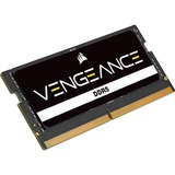 Corsair Vengeance CMSX16GX5M1A4800C40 memoria 16 GB 1 x 16 GB DDR5 4800 MHz Nero, 16 GB, 1 x 16 GB, DDR5, 4800 MHz, 262-pin SO-DIMM