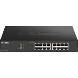 D-Link DGS-1100-16V2 Gestito L2 Gigabit Ethernet (10/100/1000) Nero, Interruttore Gestito, L2, Gigabit Ethernet (10/100/1000), Full duplex, Montaggio rack