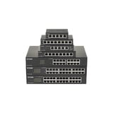 D-Link DGS-1100-16V2 Gestito L2 Gigabit Ethernet (10/100/1000) Nero, Interruttore Gestito, L2, Gigabit Ethernet (10/100/1000), Full duplex, Montaggio rack