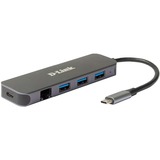 D-Link DUB-2334 argento