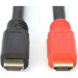 Digitus Cavo di collegamento HDMI ad alta velocità con Ethernet e amplificatore di segnale Nero