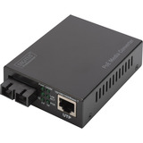 Digitus Convertitore di media Gigabit PoE, RJ45 / SC, SM, PSE, Media Converter 