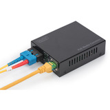 Digitus Convertitore di media Gigabit PoE, RJ45 / SC, SM, PSE, Media Converter 