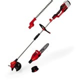 3410901 decespugliatore e tagliabordi Batteria Nero, Rosso
