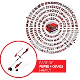 EINHELL 3410901 decespugliatore e tagliabordi Batteria Nero, Rosso rosso/Nero, Nero, Rosso, Batteria, 18 V