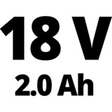 Einhell 3411125 decespugliatore e tagliabordi 24 cm Batteria rosso/Nero, 24 cm, Plastica, 8500 Giri/min, Batteria, Ioni di Litio, 18 V