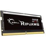 G.Skill Ripjaws F5-4800S4039A32GX1-RS memoria 32 GB 1 x 32 GB DDR5 4800 MHz Nero, 32 GB, 1 x 32 GB, DDR5, 4800 MHz, 262-pin SO-DIMM
