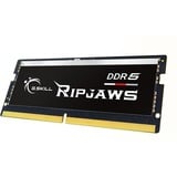 G.Skill Ripjaws F5-4800S4039A32GX1-RS memoria 32 GB 1 x 32 GB DDR5 4800 MHz Nero, 32 GB, 1 x 32 GB, DDR5, 4800 MHz, 262-pin SO-DIMM