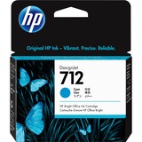 HP Cartuccia di inchiostro ciano originale DesignJet 712 da 29 ml Resa standard, Inchiostro colorato, 27 ml, 1 pz, Confezione singola