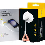 Intenso Adattatore di alimentazione W65ACIC GaN, Caricabatterie bianco