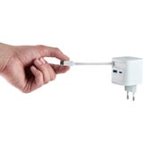 Intenso Adattatore di alimentazione W65ACIC GaN, Caricabatterie bianco