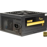 Inter-Tech GPS-900 alimentatore per computer 900 W 20+4 pin ATX ATX Nero Nero, 900 W, 100 - 240 V, 47 - 63 Hz, 10 A, 5 A, 100 W