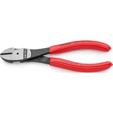 KNIPEX 74 01 160 pinza Pinze da taglio diagonale rosso, Pinze da taglio diagonale, Acciaio al cromo vanadio, Plastica, Rosso, 16 cm, 178 g