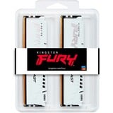 Kingston FURY FURY Beast 32GB 6000MT/s DDR5 CL30 DIMM (Kit of 2) White EXPO, Memoria bianco, 32 GB, 2 x 16 GB, DDR5, 288-pin DIMM, Bianco