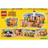LEGO Animal Crossing 77052 Concerto in Piazza con K.K., Casa Giocattolo, Caffè e Veicolo da Costruire, Giochi per Bambini 7+, Giochi di costruzione Casa Giocattolo, Caffè e Veicolo da Costruire, Giochi per Bambini 7+, Set da costruzione, 7 anno/i, Plastica, 550 pz, 1 kg