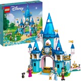 LEGO Disney Princess Il castello di Cenerentola e del Principe azzurro Set da costruzione, 5 anno/i, Plastica, 365 pz, 846 g