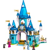 LEGO Disney Princess Il castello di Cenerentola e del Principe azzurro Set da costruzione, 5 anno/i, Plastica, 365 pz, 846 g