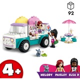 LEGO Friends 42644 Il Furgone dei Gelati di Heartlake City, Giochi Didattici Bambine 4+, Camion Giocattolo, Cibo e Accessori, Giochi di costruzione Giochi Didattici Bambine 4+, Camion Giocattolo, Cibo e Accessori, Set da costruzione, 4 anno/i, Plastica, 92 pz, 311 g