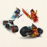 LEGO Gara di velocità sulla moto di Kai, Giochi di costruzione Set da costruzione, 6 anno/i, Plastica, 79 pz, 139 g