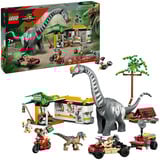 LEGO Jurassic World Alla ricerca del Raptor e del Titanosauro, Giochi di costruzione Set da costruzione, 7 anno/i, Plastica, 582 pz, 1,05 kg
