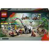 LEGO Jurassic World Alla ricerca del Raptor e del Titanosauro, Giochi di costruzione Set da costruzione, 7 anno/i, Plastica, 582 pz, 1,05 kg