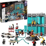 LEGO Marvel Super Heroes Armeria di Iron Man Set da costruzione, 7 anno/i, Plastica, 496 pz, 660 g