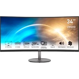 MSI PRO MP341CQ, Monitor LED Nero/Argento