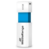 MediaRange Color Edition 64 GB bianco/Blu chiaro