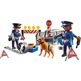 PLAYMOBIL City Action Posto di blocco della Polizia Azione/Avventura, 4 anno/i, Multicolore, Plastica