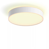 Philips Hue White Ambiance Devere Lampada da soffitto M, Luce LED argento